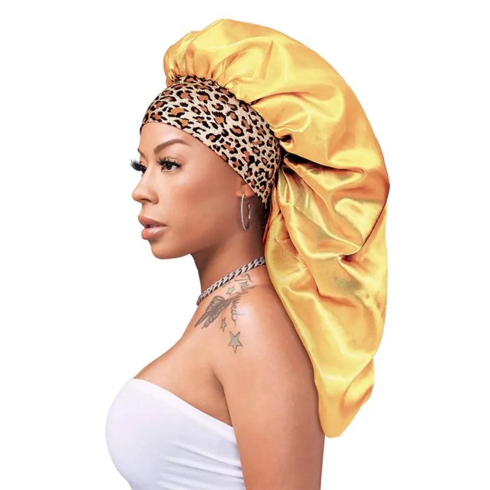 Red by Kiss Silky Stylez Wide Edge Silky Bonnet – Stylish Prints, Edge - Friendly, All - Night Hold - Beauty Exchange Beauty Supply