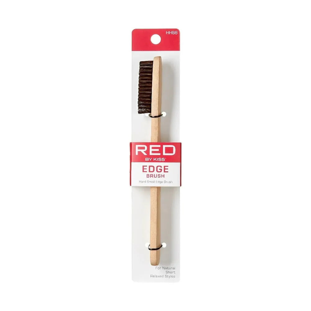 Red by Kiss Small Edge Brush – Compact Precision for Baby Hairs & Flyaways - Beauty Exchange Beauty Supply