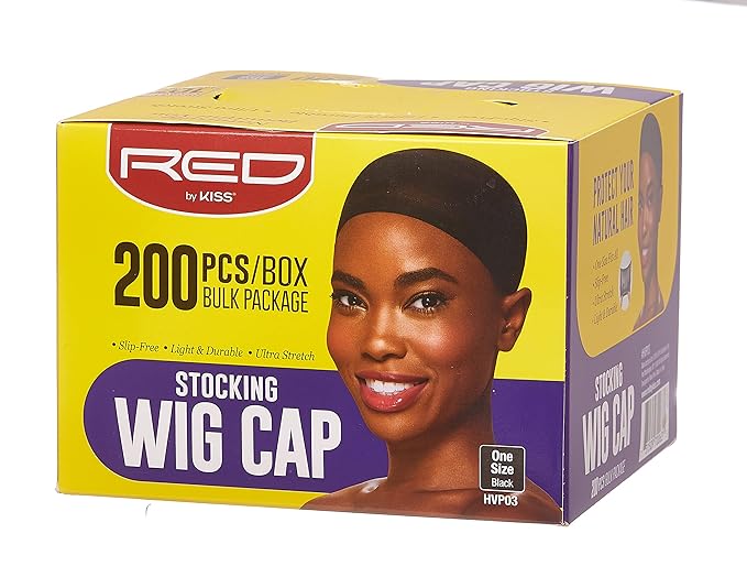 Red by Kiss Stocking Wig Cap – 200 PCS - Beauty Exchange Beauty Supply