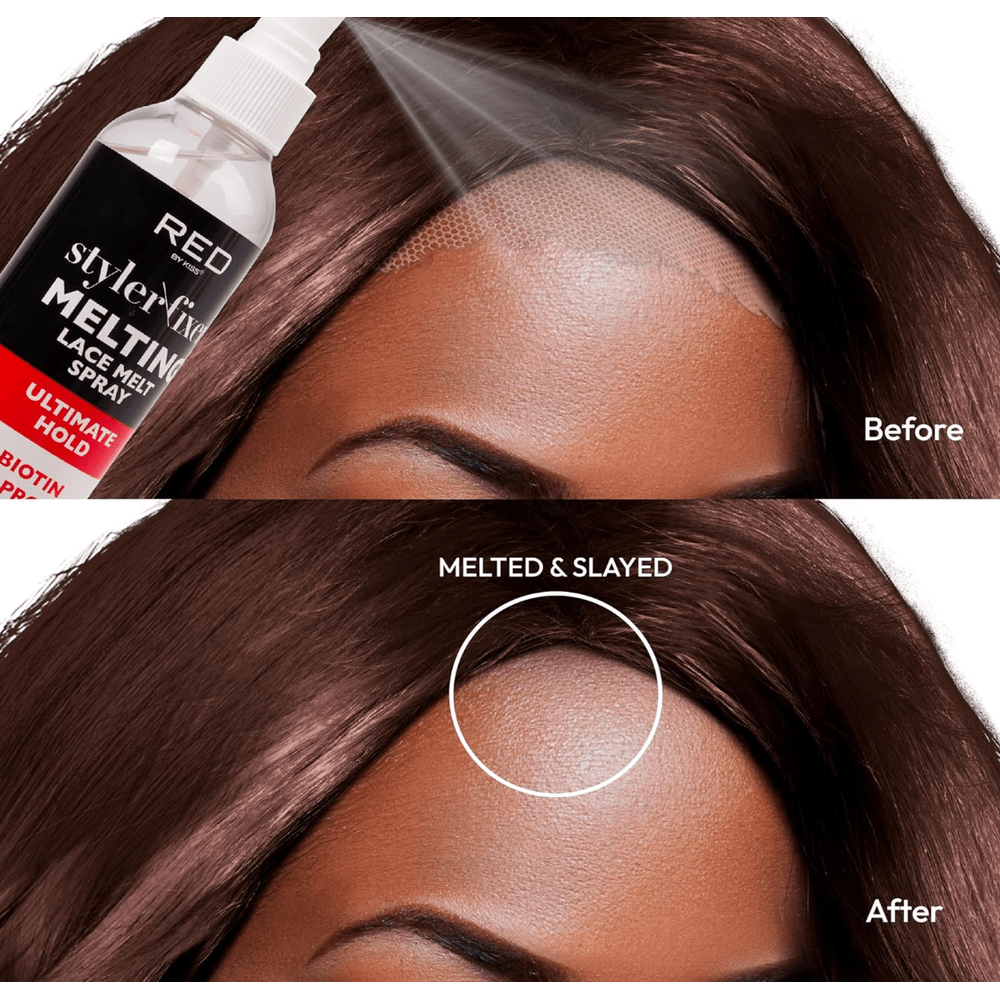 RED by Kiss Style Fixer Lace Melting Spray – 8 oz - Beauty Exchange Beauty Supply