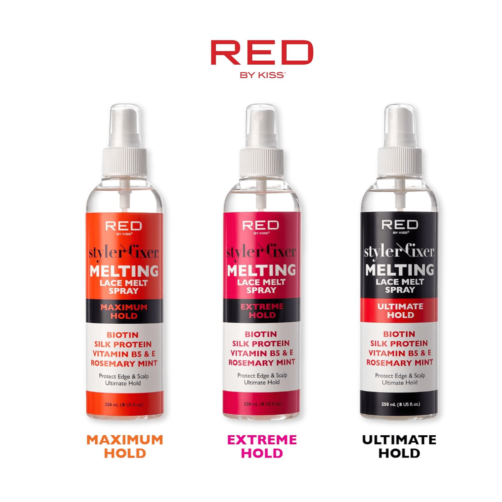 RED by Kiss Style Fixer Lace Melting Spray – 8 oz - Beauty Exchange Beauty Supply