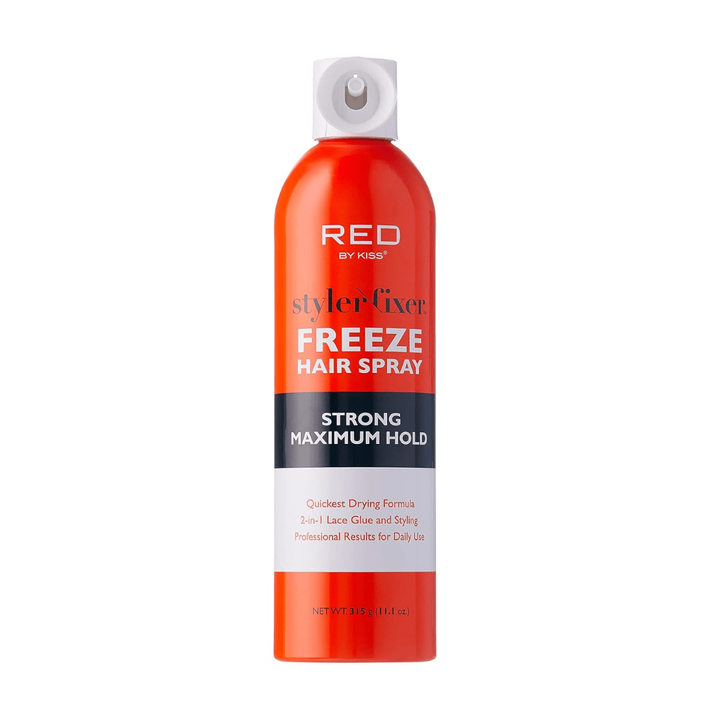 RED by Kiss Styler Fixer Freeze Hair Spray – 11 oz - Beauty Exchange Beauty Supply