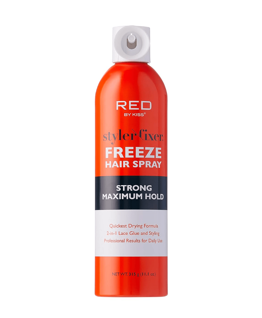 RED by Kiss Styler Fixer Freeze Hair Spray – 11 oz - Beauty Exchange Beauty Supply