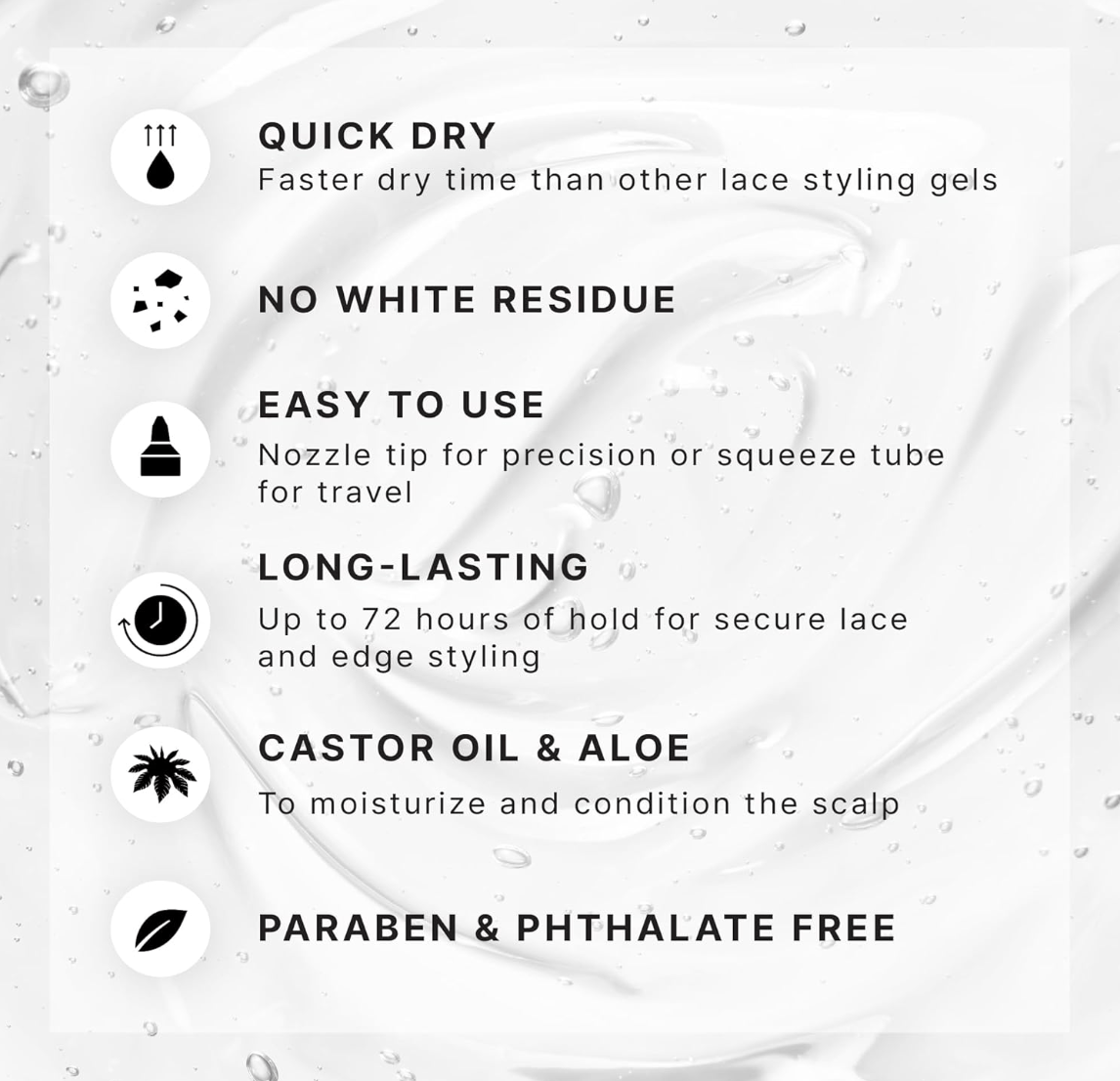 RED by Kiss Styler Fixer Lace Holding Gel - Beauty Exchange Beauty Supply