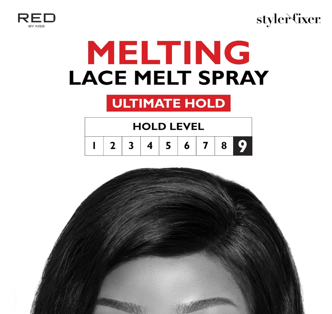 RED by Kiss Styler Fixer Melting Lace Spray – Ultimate Hold - Beauty Exchange Beauty Supply