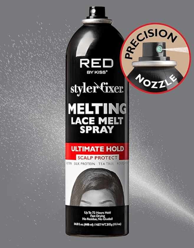 RED by Kiss Styler Fixer Melting Lace Spray – Ultimate Hold - Beauty Exchange Beauty Supply