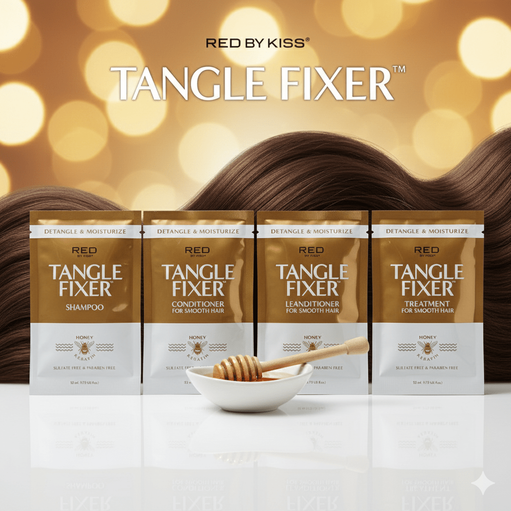 Red By Kiss Tangle Fixer Curly Hair Care – 1.75oz - Beauty Exchange Beauty Supply