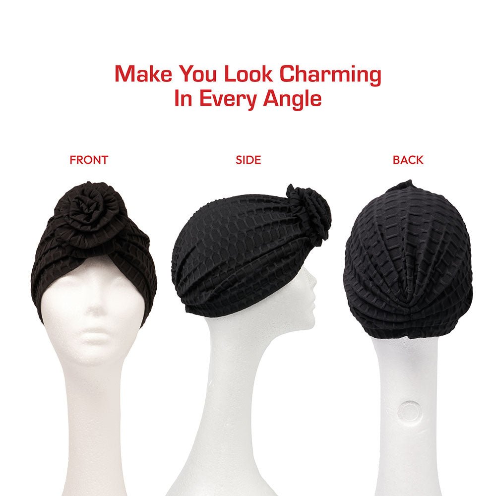 Red by Kiss – Textured Top Knot Turban - Beauty Exchange Beauty Supply