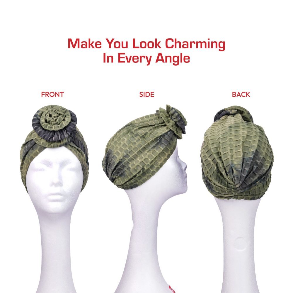 Red by Kiss – Textured Top Knot Turban - Beauty Exchange Beauty Supply