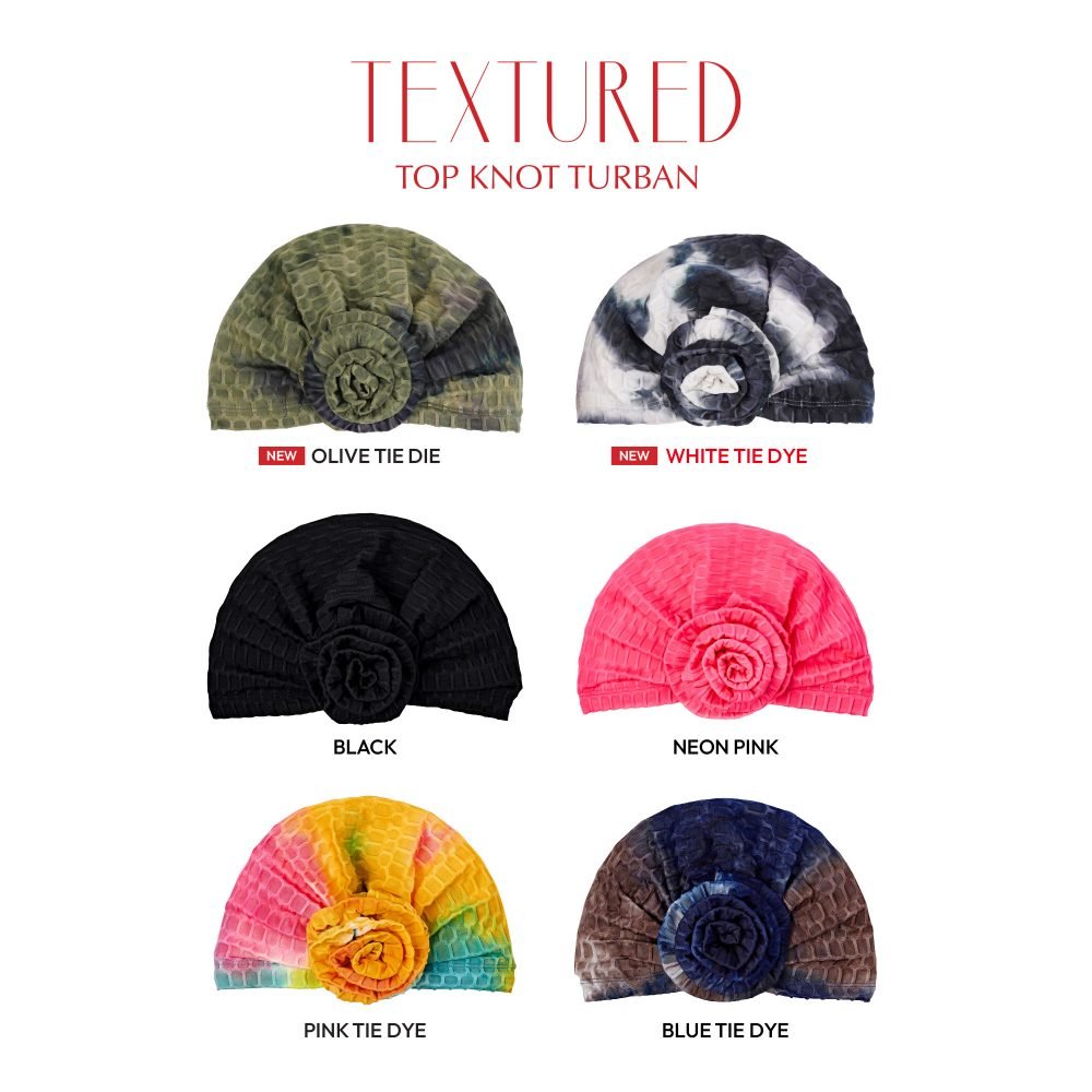 Red by Kiss – Textured Top Knot Turban - Beauty Exchange Beauty Supply