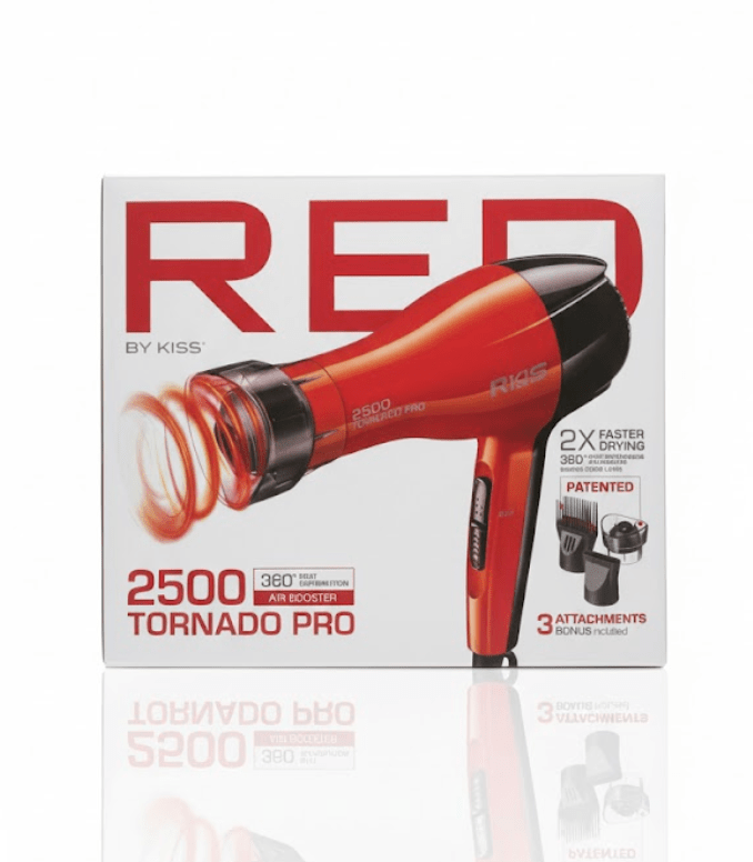 Red by Kiss Tornado Pro 2000 Blowdryer - Beauty Exchange Beauty Supply