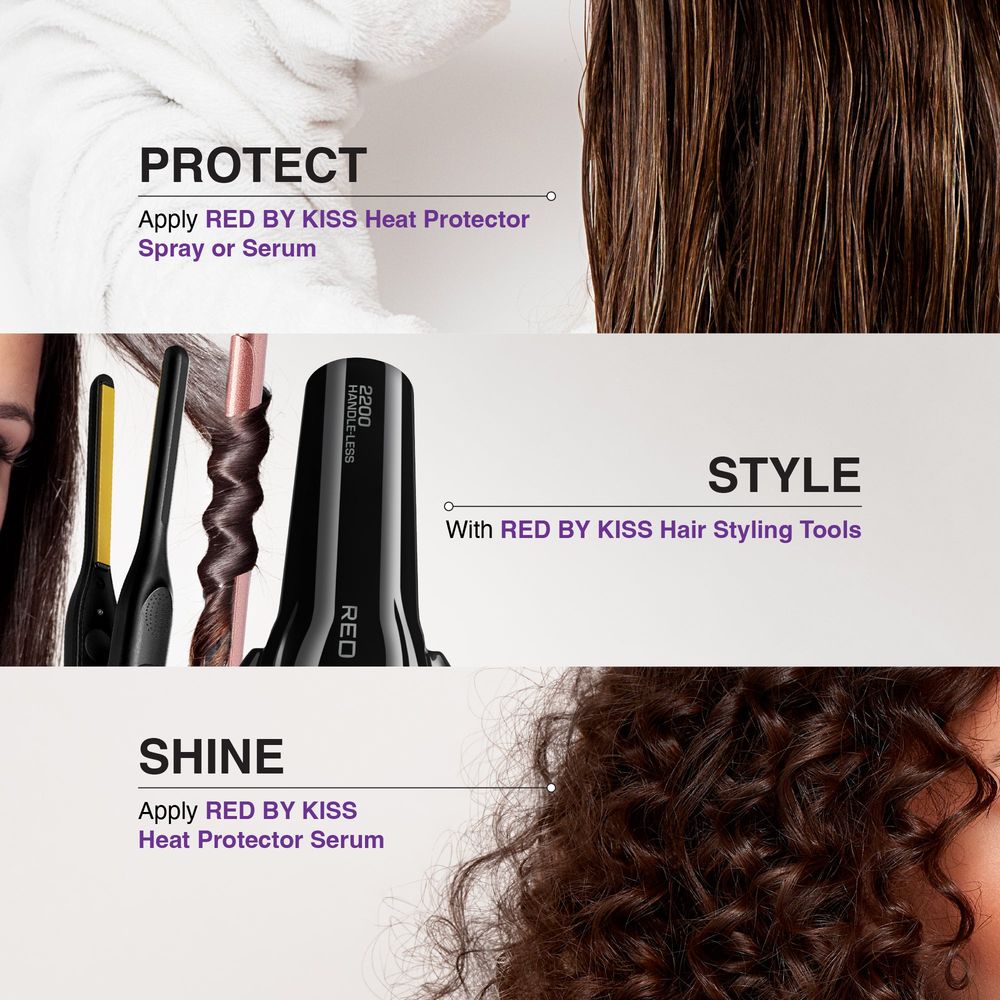 Red by Kiss Ultra Shine Heat Protector Oil Spray - Beauty Exchange Beauty Supply