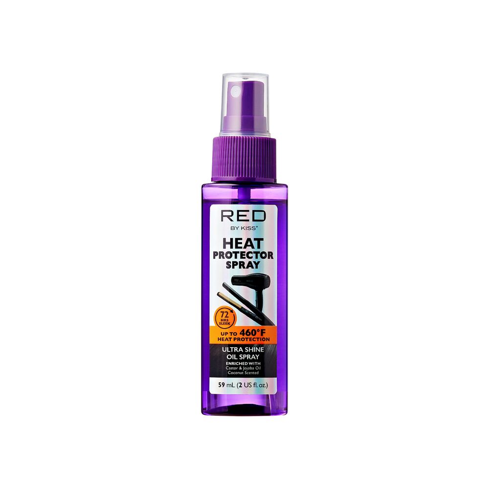 Red by Kiss Ultra Shine Heat Protector Oil Spray - Beauty Exchange Beauty Supply