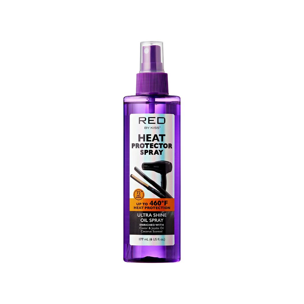 Red by Kiss Ultra Shine Heat Protector Oil Spray - Beauty Exchange Beauty Supply