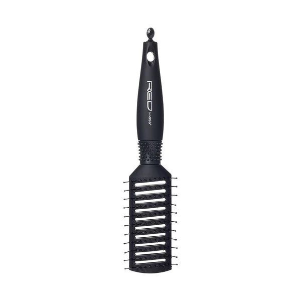 Red by Kiss Vent Sectioning Silky Paddle HH31 – Quick - Dry, Smooth & Section in One Stroke | Size: Vented Paddle - Beauty Exchange Beauty Supply