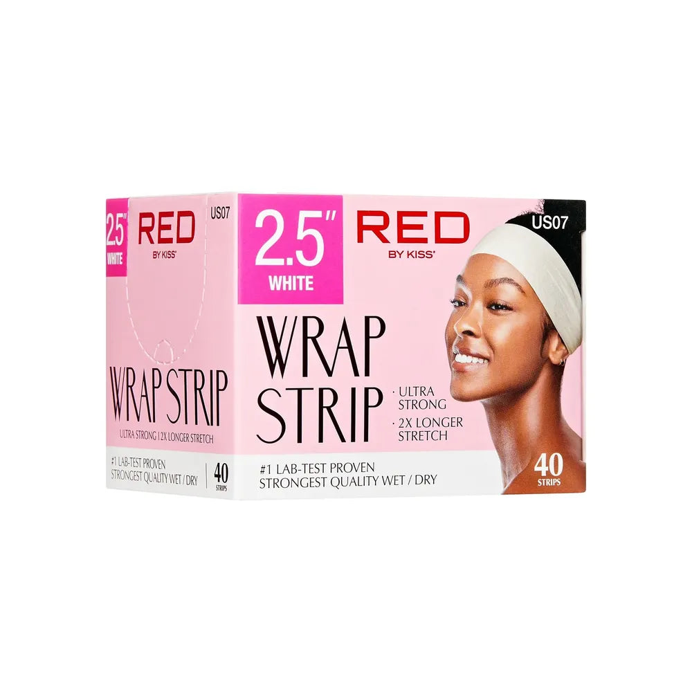 Red by Kiss Wrap Strips White – 40 pcs - Beauty Exchange Beauty Supply
