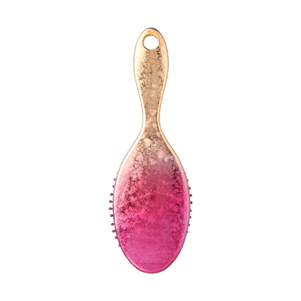 Red Crushed Jewel Hair Brush – Oval & Square HH243–HH246 - Beauty Exchange Beauty Supply