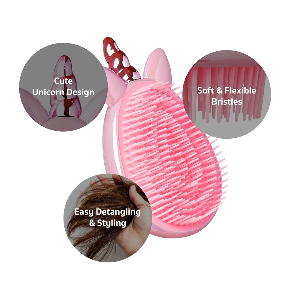 RED Detangler Hair Brush – Kids & Everyday Use - Beauty Exchange Beauty Supply