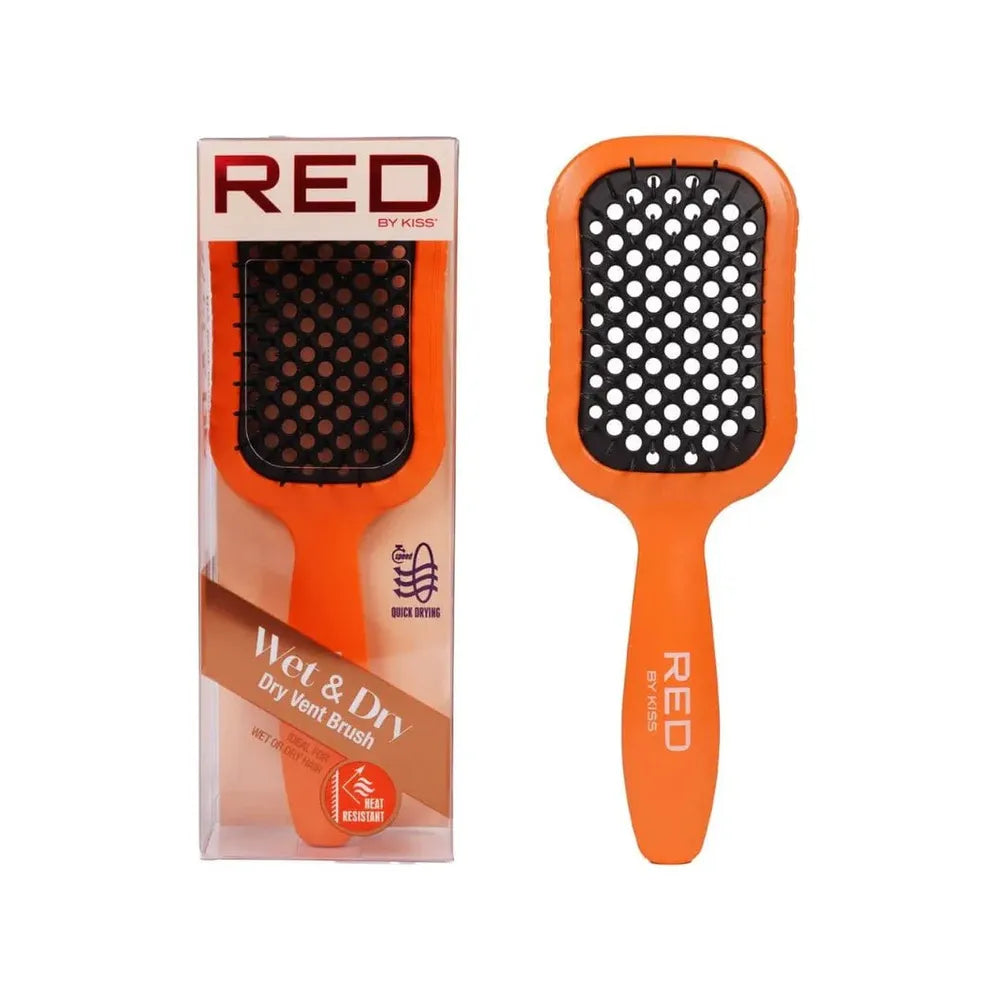 RED Dry Vent Brush – Fast Drying, Medium Size - Beauty Exchange Beauty Supply