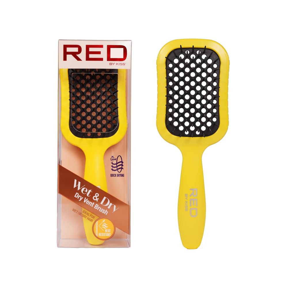 RED Dry Vent Brush – Fast Drying, Medium Size - Beauty Exchange Beauty Supply