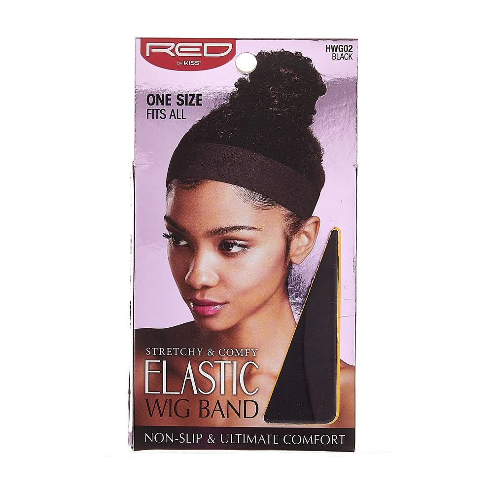 Red Elastic Wig Band Black - Beauty Exchange Beauty Supply