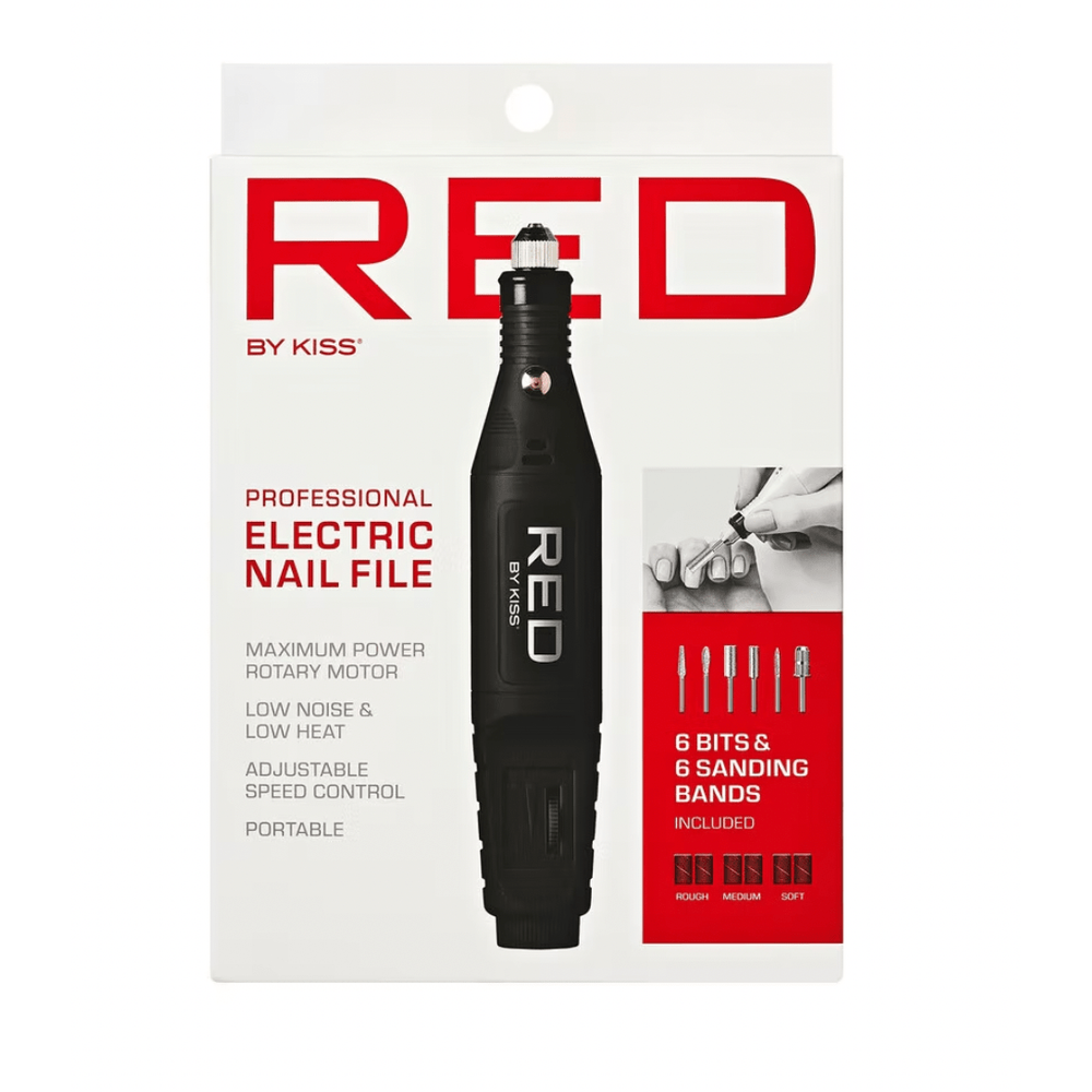 RED Electric Nail File – Black & Pink - Beauty Exchange Beauty Supply
