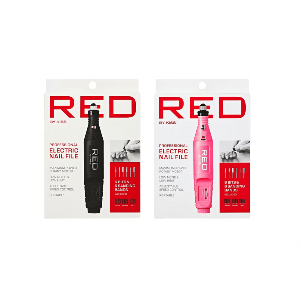 RED Electric Nail File – Black & Pink - Beauty Exchange Beauty Supply