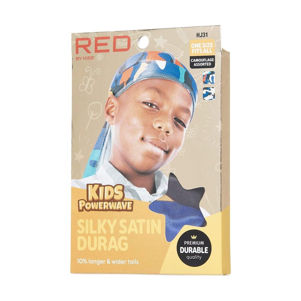 RED Kids Powerwave Durag – Tie - Dye - Beauty Exchange Beauty Supply