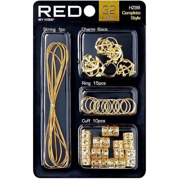 RED Luxury Hair Braid Charm – Assorted Styles HZ85–HZ95 - Beauty Exchange Beauty Supply