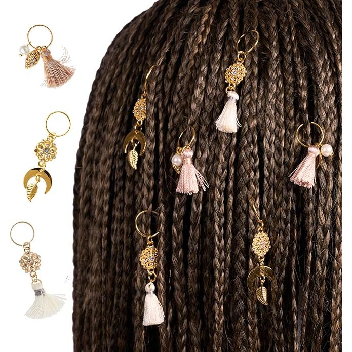 RED Luxury Hair Braid Charm – Assorted Styles HZ85–HZ95 - Beauty Exchange Beauty Supply
