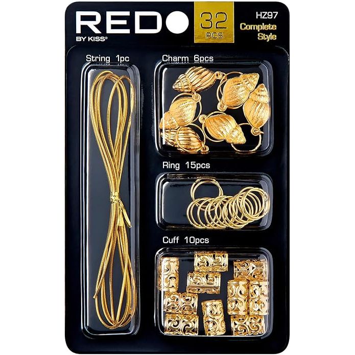 RED Luxury Hair Braid Charm – Assorted Styles HZ85–HZ95 - Beauty Exchange Beauty Supply