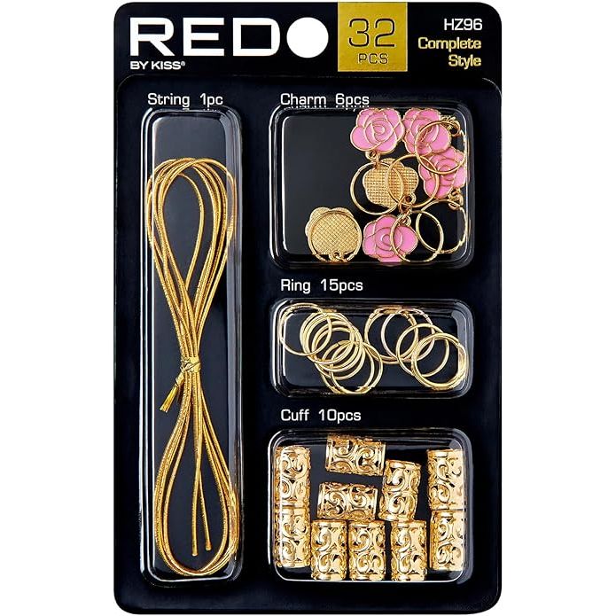 RED Luxury Hair Braid Charm – Assorted Styles HZ85–HZ95 - Beauty Exchange Beauty Supply