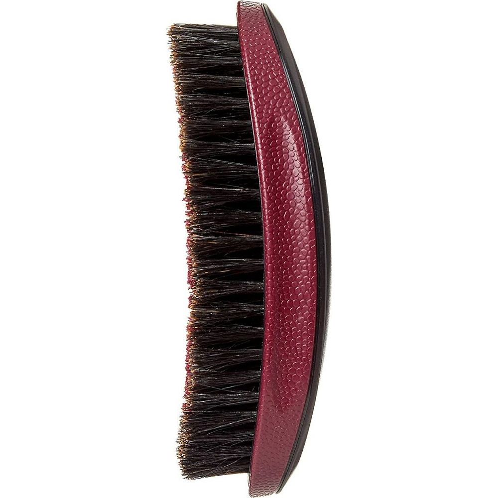 RED Premium Curved 360 Power BR - 01 – 2 Bristles in 1 Body Mixed Club Boar Brush X Bow Wow (Medium & Hard Bristles) - Beauty Exchange Beauty Supply