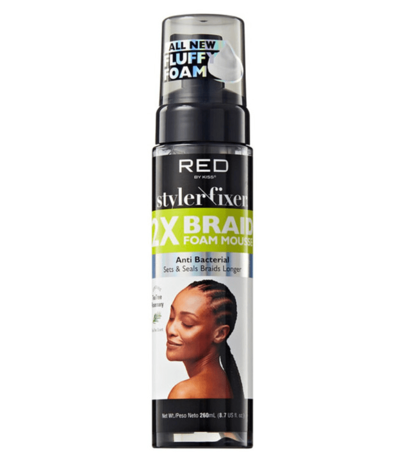 RED Styler Fixer Braid Foam Mousse – 8.7oz - Beauty Exchange Beauty Supply