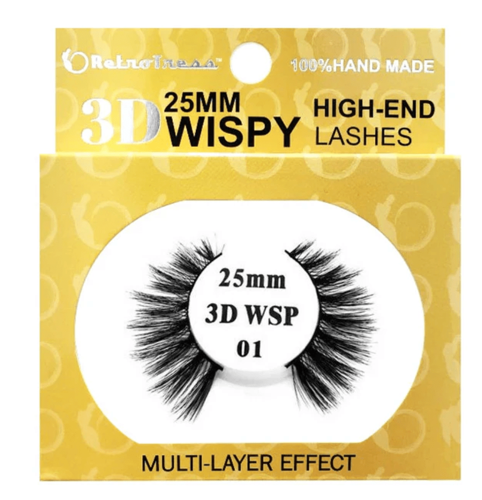 RetroTress 3D Wispy Lashes 25mm – Styles 01 to 25 - Beauty Exchange Beauty Supply