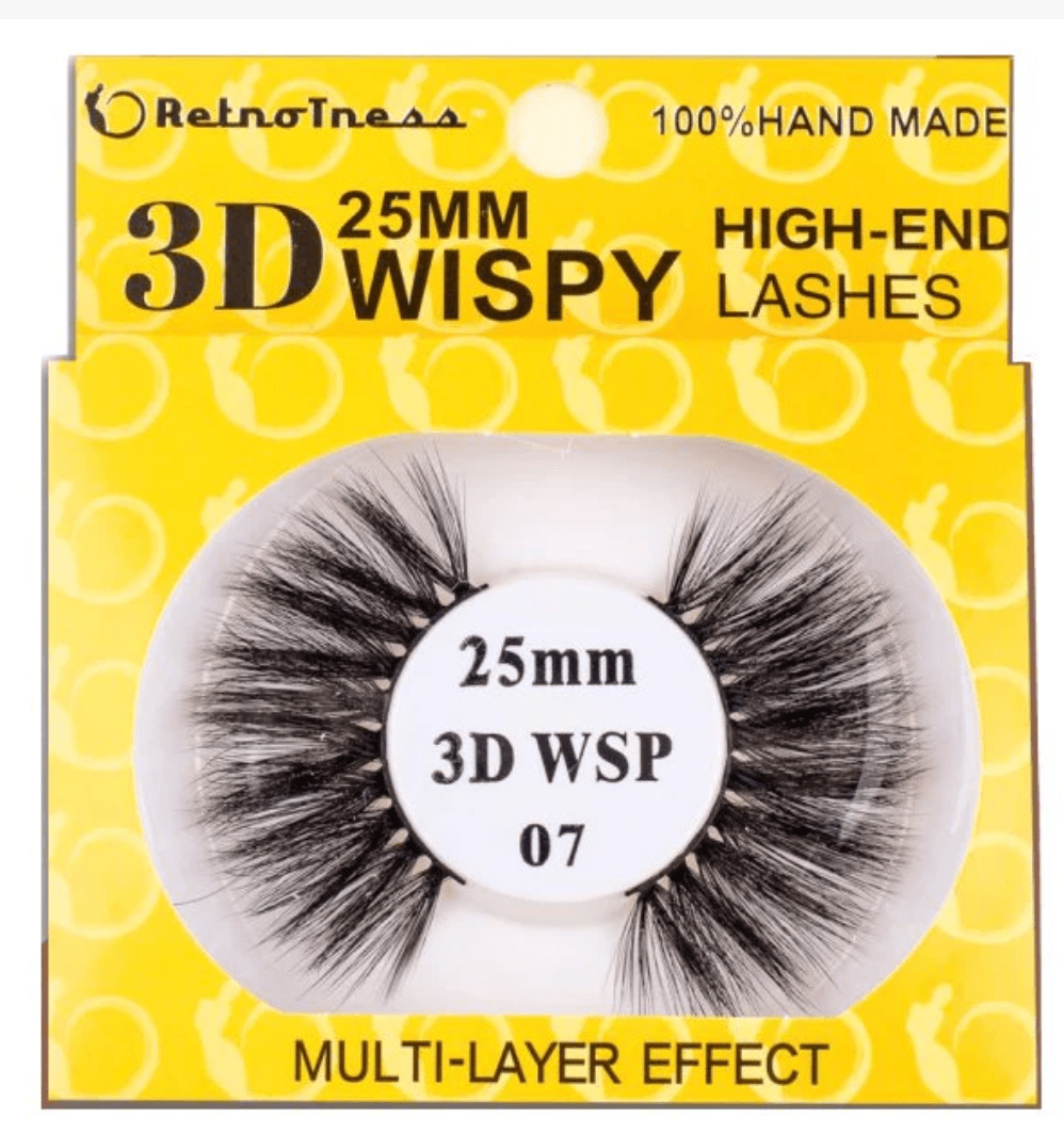 RetroTress 3D Wispy Lashes 25mm – Styles 01 to 25 - Beauty Exchange Beauty Supply