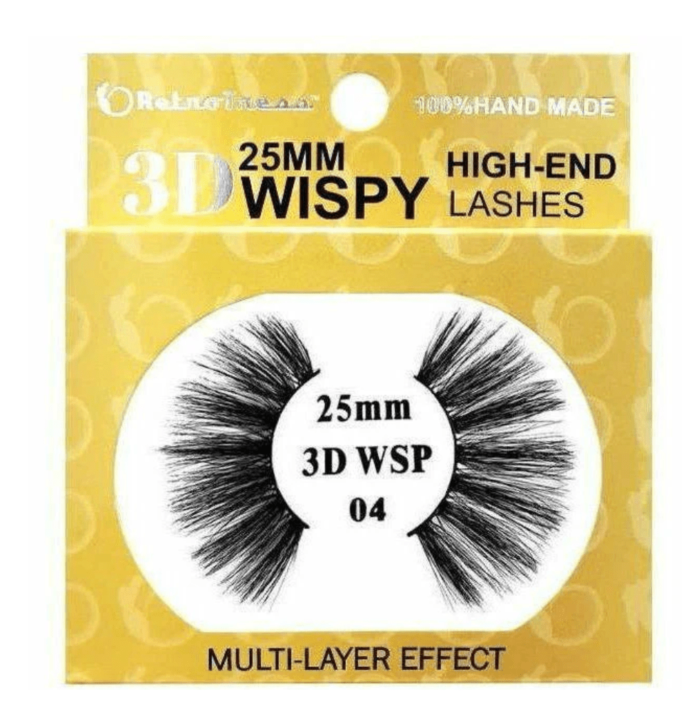 RetroTress 3D Wispy Lashes 25mm – Styles 01 to 25 - Beauty Exchange Beauty Supply