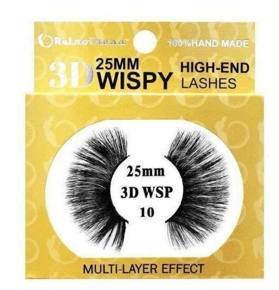 RetroTress 3D Wispy Lashes 25mm – Styles 01 to 25 - Beauty Exchange Beauty Supply