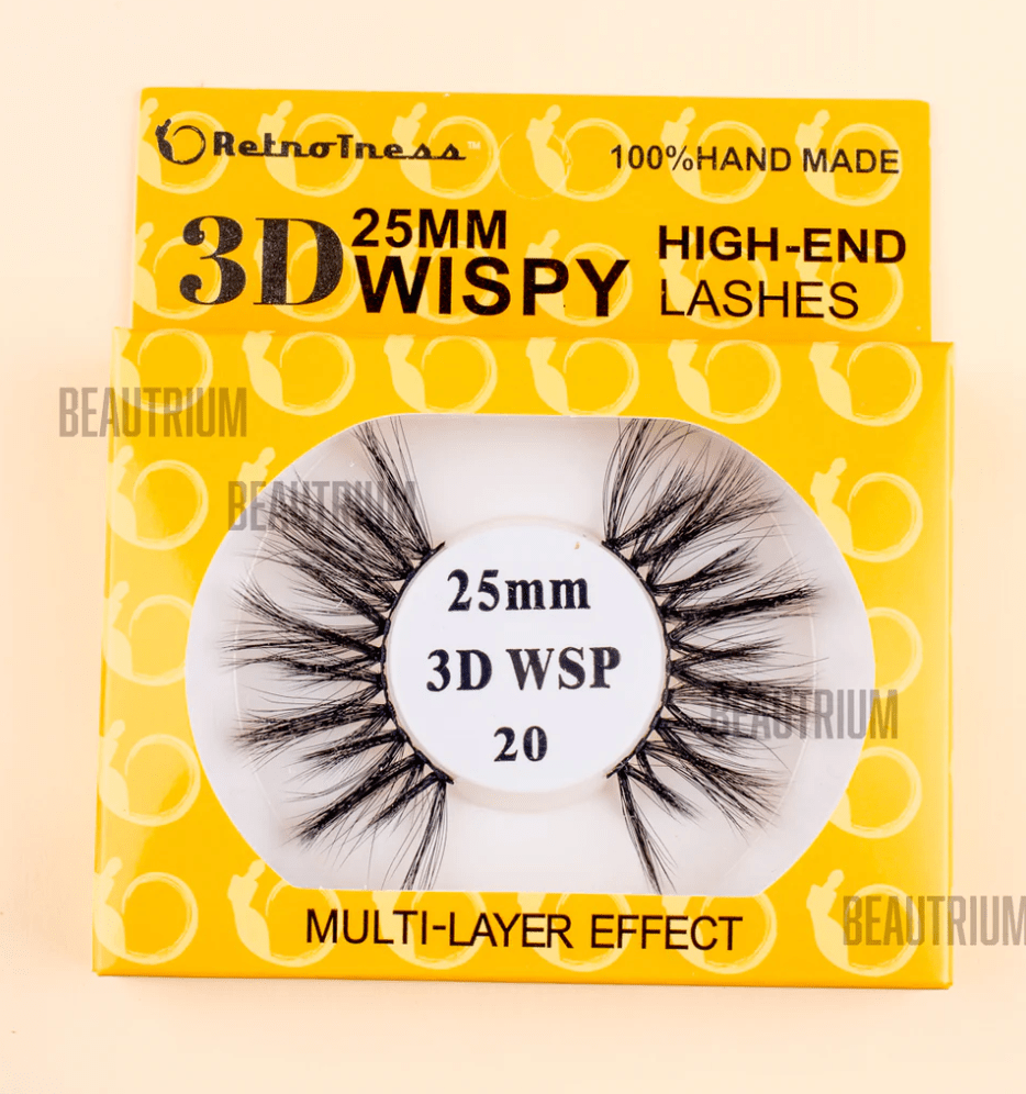 RetroTress 3D Wispy Lashes 25mm – Styles 01 to 25 - Beauty Exchange Beauty Supply