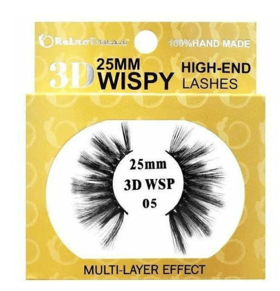 RetroTress 3D Wispy Lashes 25mm – Styles 01 to 25 - Beauty Exchange Beauty Supply