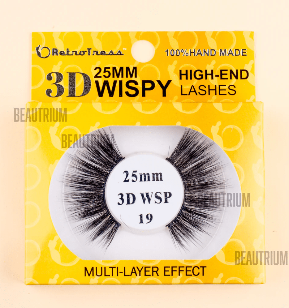 RetroTress 3D Wispy Lashes 25mm – Styles 01 to 25 - Beauty Exchange Beauty Supply