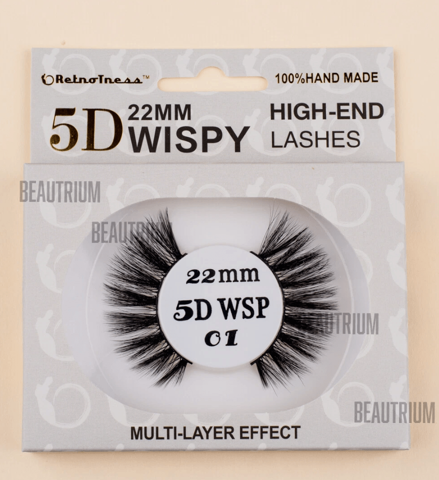 RetroTress 5D Mink Lashes 22mm – Wispy Styles 01–22 - Beauty Exchange Beauty Supply