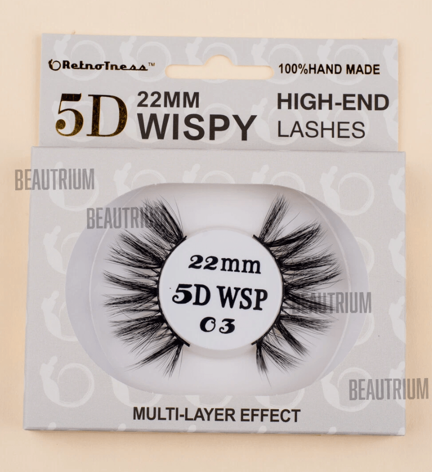 RetroTress 5D Mink Lashes 22mm – Wispy Styles 01–22 - Beauty Exchange Beauty Supply