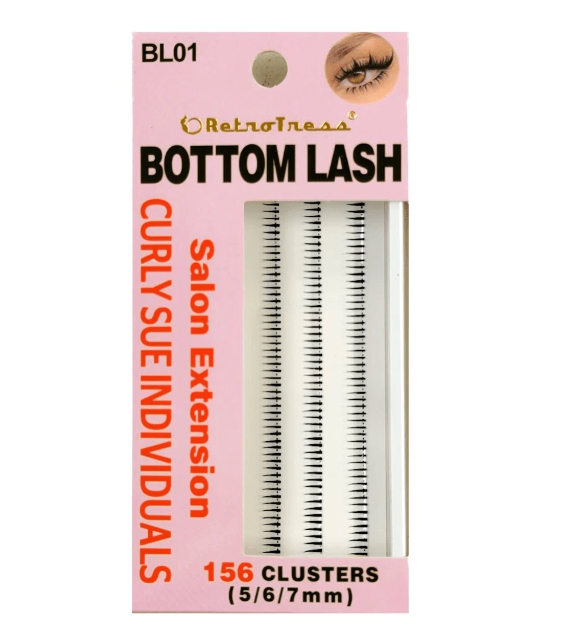 RetroTress DIY Individual Clusters – Bottom Lash - Beauty Exchange Beauty Supply