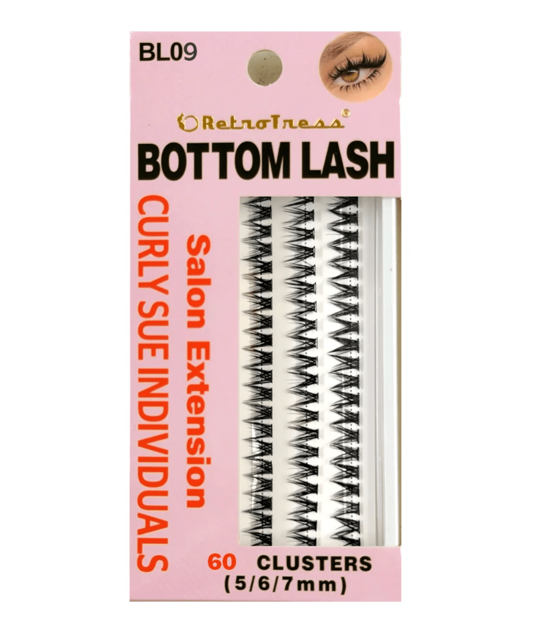 RetroTress DIY Individual Clusters – Bottom Lash - Beauty Exchange Beauty Supply