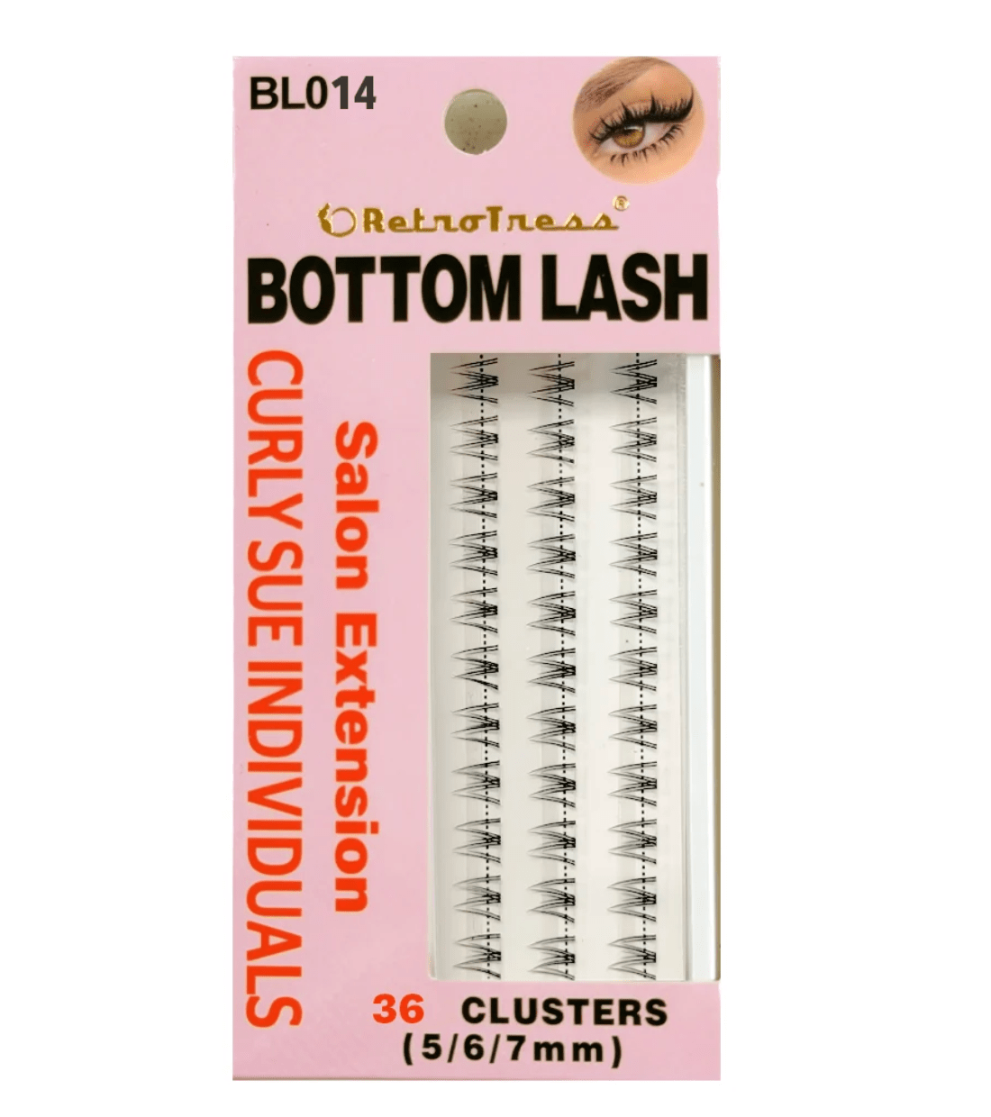 RetroTress DIY Individual Clusters – Bottom Lash - Beauty Exchange Beauty Supply