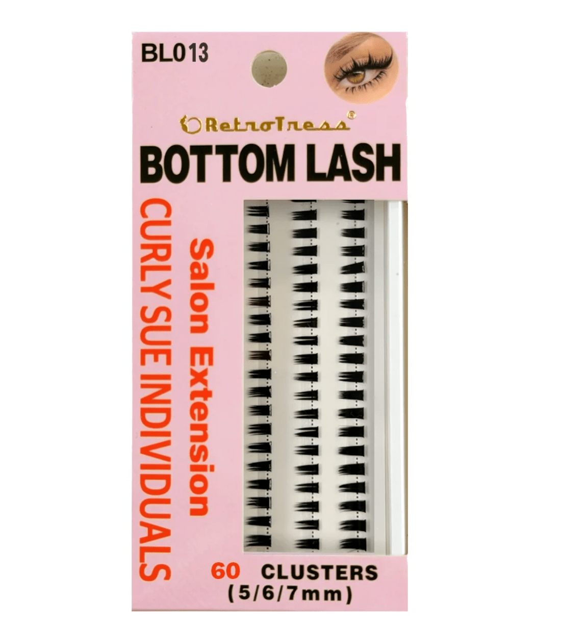 RetroTress DIY Individual Clusters – Bottom Lash - Beauty Exchange Beauty Supply