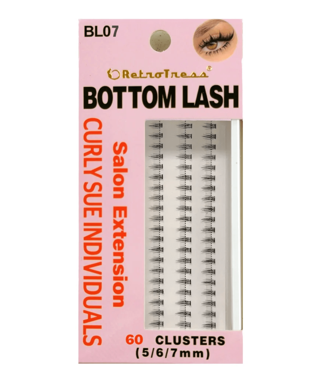 RetroTress DIY Individual Clusters – Bottom Lash - Beauty Exchange Beauty Supply