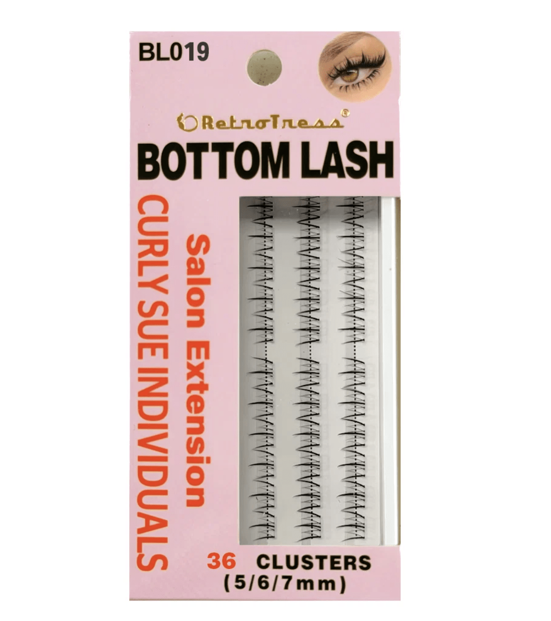 RetroTress DIY Individual Clusters – Bottom Lash - Beauty Exchange Beauty Supply