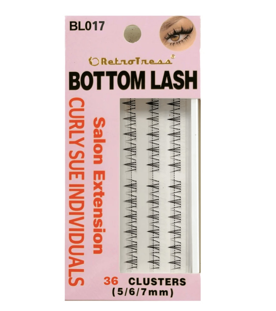 RetroTress DIY Individual Clusters – Bottom Lash - Beauty Exchange Beauty Supply
